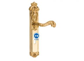 KHÓA CỬA CHÍNH MẠ 24K