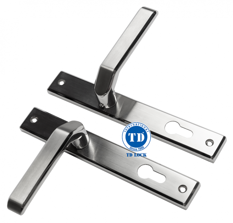 KHÓA CƠ INOX MÀU XÁM