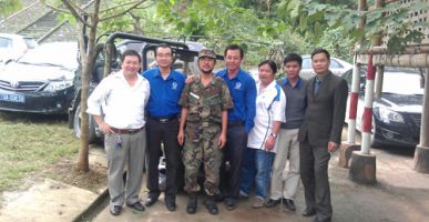 Ban lãnh đạo công ty CPQT Trung Dũng đi thăm khách hàng tại Miền Bắc