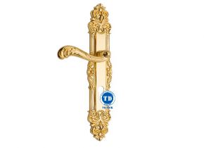 KHÓA CỬA CHÍNH MẠ 24K