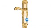 KHÓA CỬA CHÍNH MẠ 24K