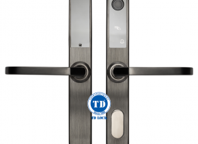 KHÓA ĐIỆN TỬ MÀU INOX XÁM ĐEN